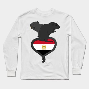 Gerbil Egypt (dark) Long Sleeve T-Shirt